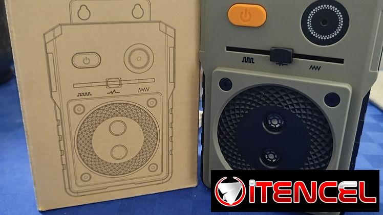 Bocina antiladridos para perros ajustable en 3 modos de frecuencia