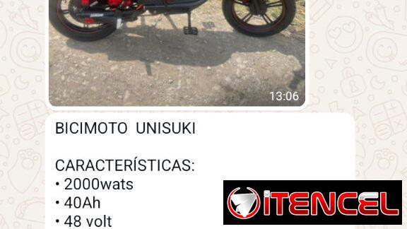 Bicimoto Eléctrica UNIZUKI