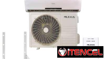 SPLIT 2T MILEXUS + SOPORTE PARA COMPRESOR + PROTECTOR DE VOLTAJE 220V