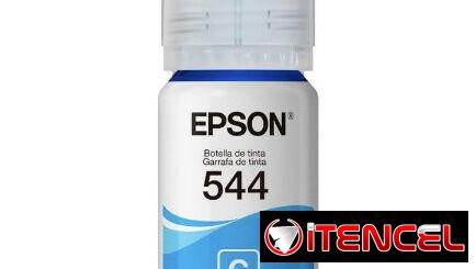 Tinta Epson T544 Ecotank Tinta Continua, colores cian, magenta o amarillo. Nueva Sellada