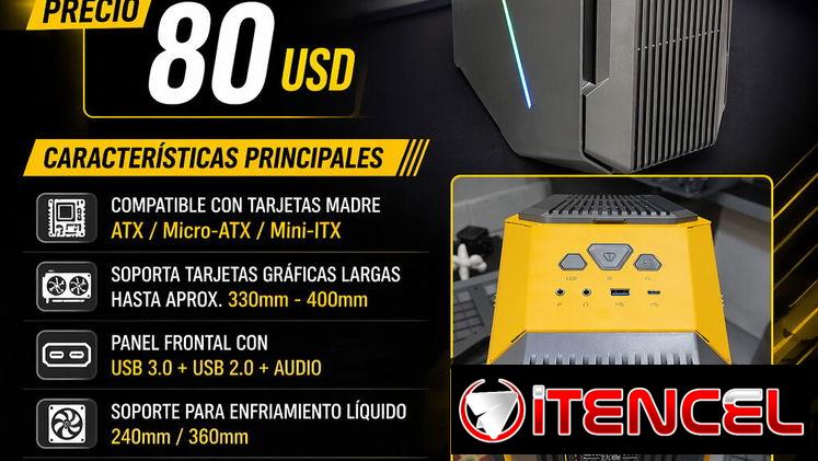 📢🔥 CHASIS GAMING NUEVO EN CAJA 🔥📢 GameKM / WJCOOLMAN (Diseño gamer moderno) ARGB
