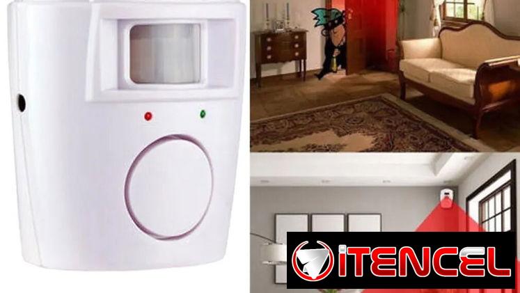 👀​ ALARMA PARA CASA O LOCAL CON SENSOR DE MOVIMIENTO 👀​ INFRAROJA 👀​ + 2 MANDOS 👀​ 105dB 📍​📍​📍​ 5.887.23.60