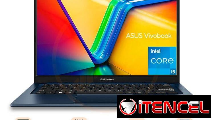 Laptop ASUS VivoBook 14 14.0” FHD Intel Core i5-1334U 12GB RAM 256GB SSD Almacenamiento – Azul ( Nuevo )