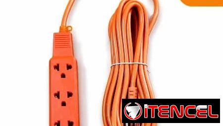 EXTENSIÓN ELÉCTRICA NARANJA 5M  $5.00