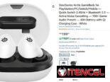 🪷SteelSeries Arctis GameBuds – Audífonos Gamer Inalámbricos de Alto Rendimiento🪷