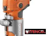Router ridgid 120v , 5.5A más accesorios modeloR24012