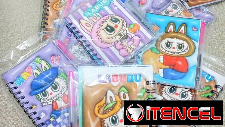 AGENDAS PEQUEÑAS + BOLÍGRAFO TEMÁTICA LABUBU💕