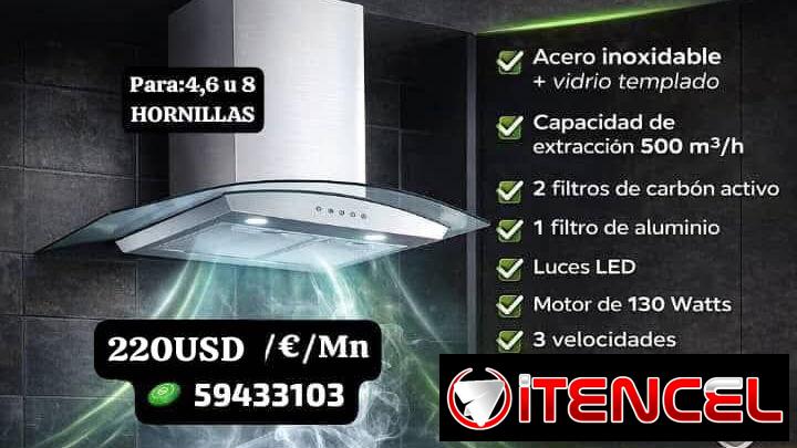 *WA.ME/59433103* *🏷CAMPANA EXTRACTORA DRIJA PRISMA de 60cm*     *wa.me/59433103*  ✨ *¡Diseño moderno, eficiente y elega