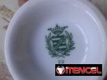 Tasa de Té Vintage de Porcelana de Weimar