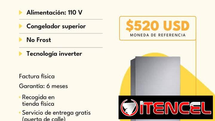 RODIMAX SURL Electrodomesticos Marca Samsung,Factura y Certifico de Garantia,pago en cup