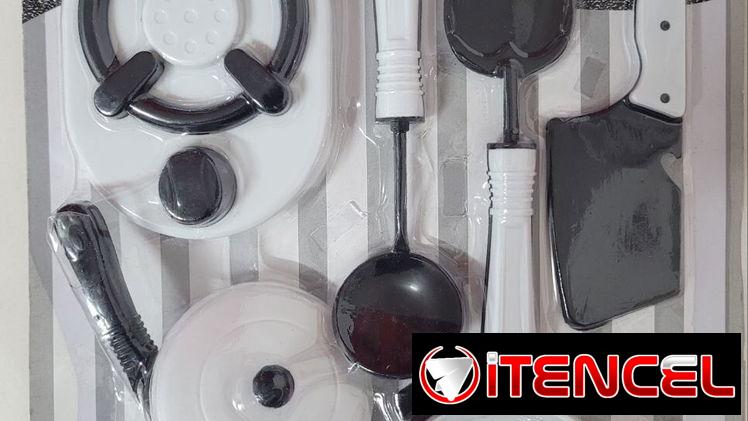 Juego de cocina y peinar