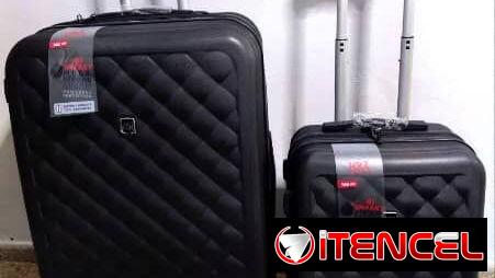 JUEGO DE MALETAS DE VIAJE  incluye la maleta de cabina (10 kg) y la de bodega (32 kg).