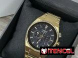CITIZEN ECODRIVE AXIOM SC (CA4582-54E) DE HOMBRE CON CRONOGRAFO , 43MM CON CRISTAL DE ZAFIRO Y ACERO DORADO  58049738