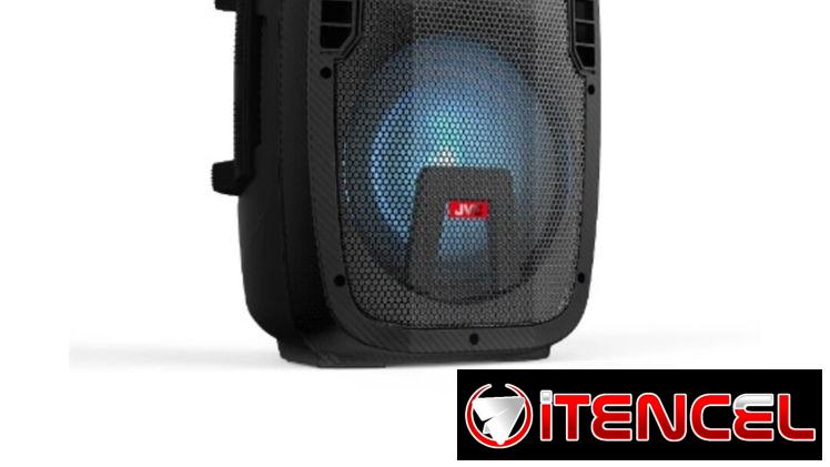 🔊 Parlante Amplificado Bluetooth 15″ JVC – 35W RMS con Trípode y Micrófono