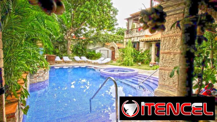 Piscina Climatizada+Jacuzzi(Totalmente Climatizados)+6cuartos+Miramar+[Puro Lujo]+Miramar+Jacuzzi