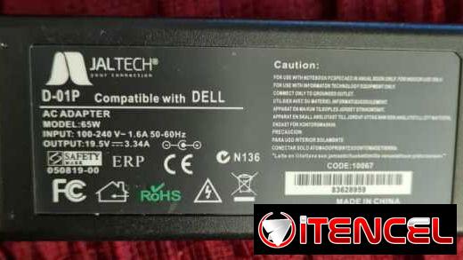 CARGADORES PARA HP, DELL Y TOSHIBA VARIOS TIPOS