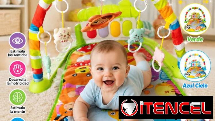 🌈👶 ¡Llegó el Gimnasio de Bebé más lindo y divertido para tu pequeño! 🧸✨ ✅ Estimula los sentidos ✅ Ayuda al desarrollo
