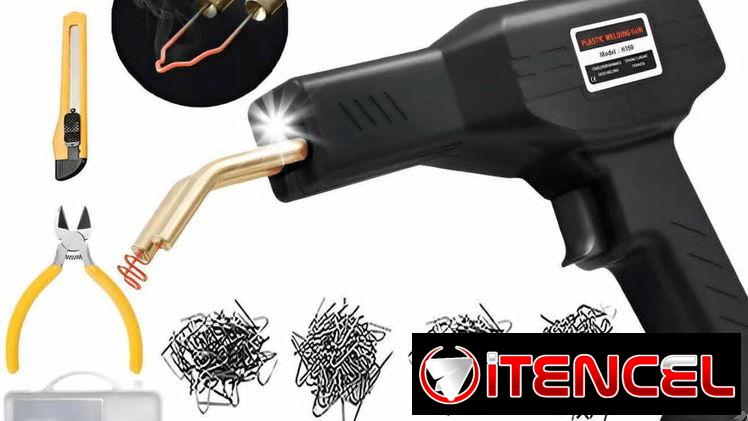 Pistola Soldadora de Plástico 50W/ 200 a piezas400