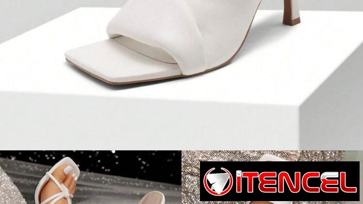 ❤️‍🔥 SANDALIAS DE TACÓN COLOR BLANCO❤️‍🔥