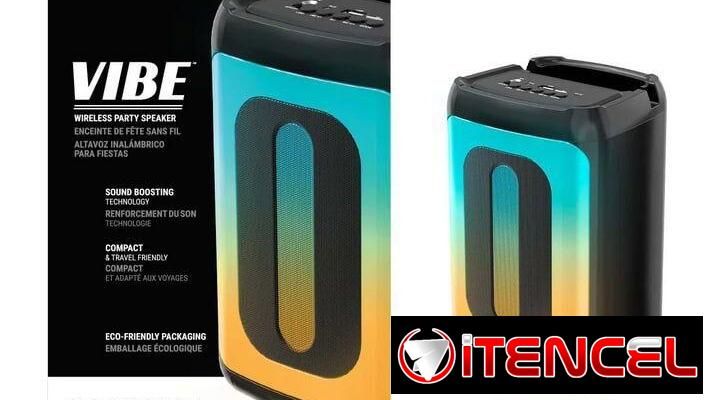 🔊🌈 BOSBOS VIBE – BOCINA BLUETOOTH CON LUCES LED DISPONIBLE 🌈🔊