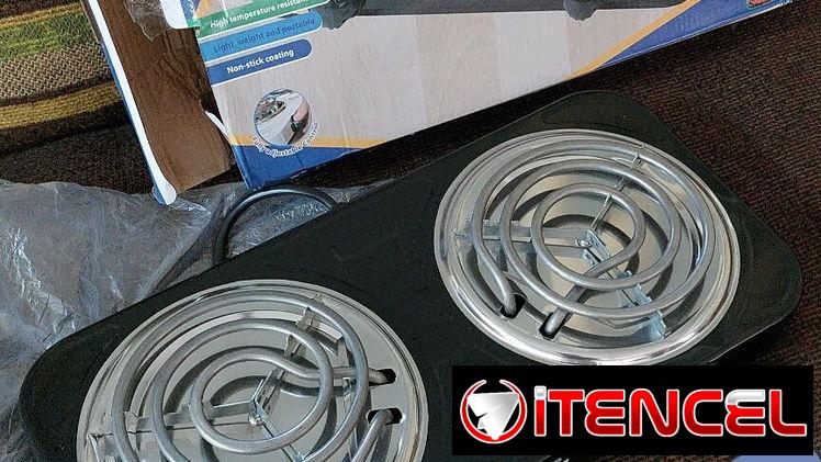 Cocina Eléctrica + Lámpara Recargable