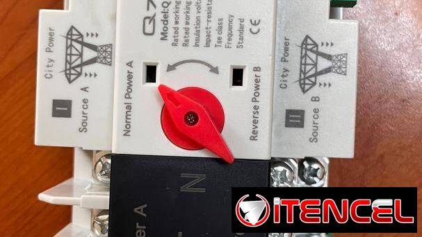 SWITCH DE ENCENDIDO AUTOMÁTICO 4 VÍAS – 100A Q7-LUMINA, ENTREGA DE FACTURA. VARIEDAD DE TECNOLOGÍA, ELECTRODOMÉSTICOS…