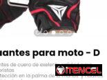 Guantes para moto – D. Cierre de velcro en la muñeca