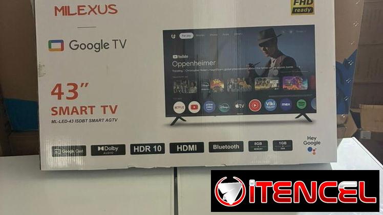 TV milexus 43″ mensajería gratis