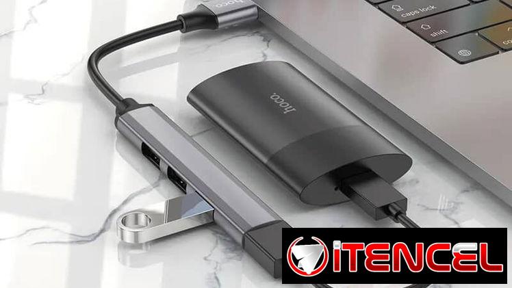 Adaptador de usb 4 en 1