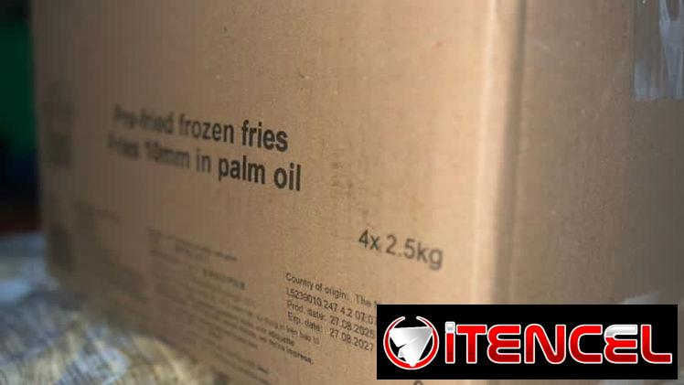 Venta de Contenedor de papas potatoking prefritas