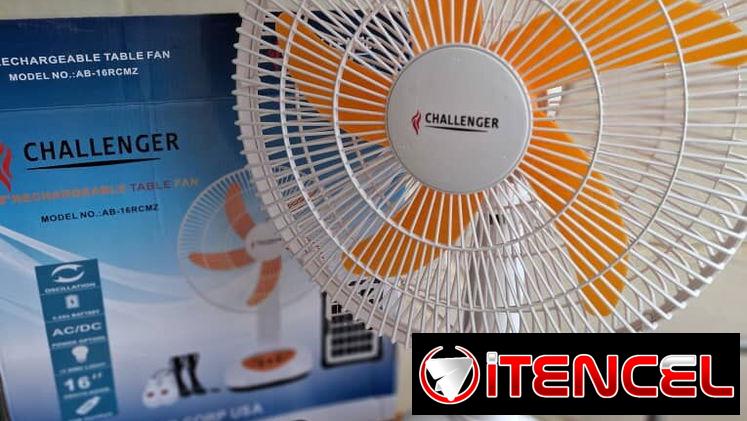 Ventilador recargable Challenger Rebaja‼️‼️