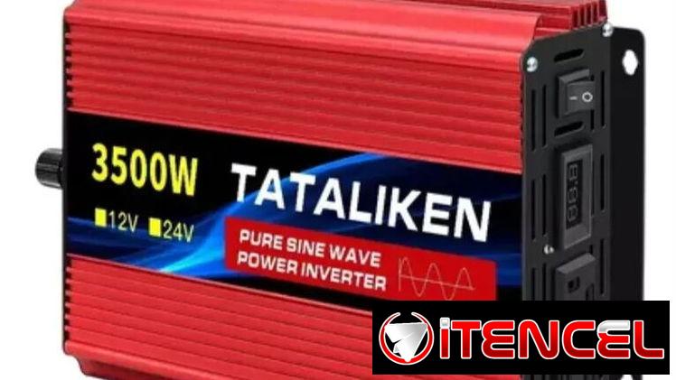 Convertidor de corriente 12v 110amp 2000w 2600w 3000w