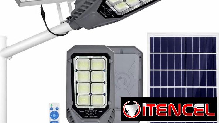 Lámpara solar 800 W con Panel — 110 USD– Alm Boyeros