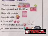 Set decorativo 100 pcs Peach M34(TPEx)
