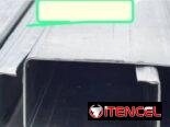 Purles galvanizados de 6 metros
