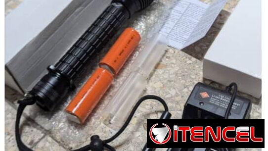 Linternas de pesca submarina, resiste 100m, 2 baterias 5000mah_55 USD_AX
