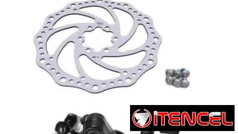 Taller y accesorios de bicicleta candados sistemas de disco , cangrejos etc..