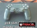 Vendo ps4 slim, 500gb a 180usd