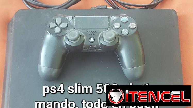 Vendo ps4 slim, 500gb a 180usd