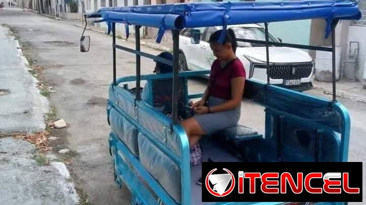 Techo para triciclos eléctricos