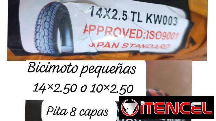 💥Gomas de 18×25064×355,14×90/80,14×90/90,14×2.50,18×2.50,18×2.75,16×2.50,16×3.50,,12×4.00 y 4.50,14×2.50,10×3.50