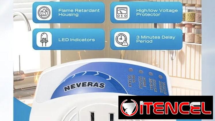 Protector de Voltaje para Neveras y Refrigeradores
