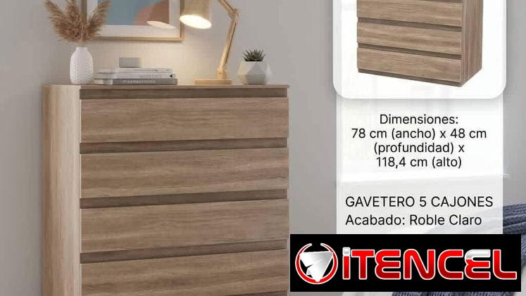 Gaveteros | Cómodas | Mesitas de noche IMPORTADAS, nuevas selladas en caja ⭐️Mensajeria Incluida⭐️