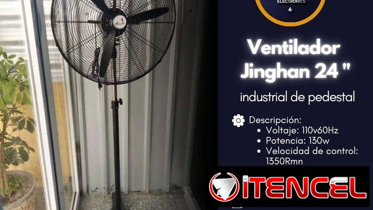 Ventiladores industriales de pared y de pedestal 24 pulgadas
