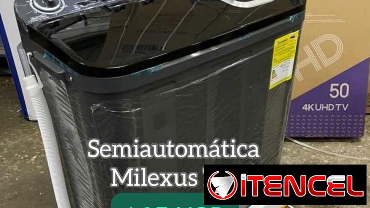 Lavadora semiautomatica Milexus #YTM yoy:2026-04-28