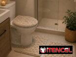 Alfombra para baño 3piezas