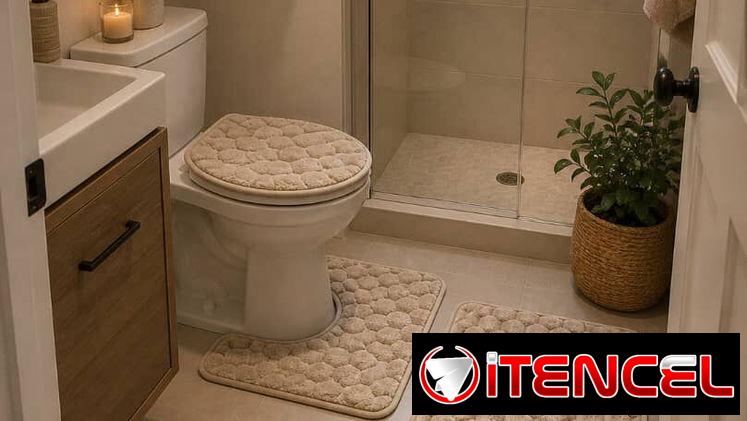 Alfombra para baño 3piezas