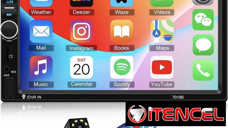 -/-/-/REPRODUCTORa nuevcámara  PRECIO$$$ 70$ Android  CarPlaynueva en caja cámara Bluetooth car play GPS llamar 55106915