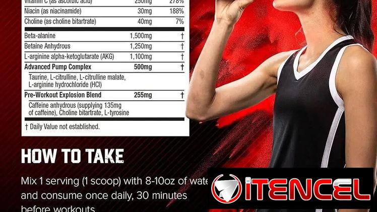 Pre-workout Explosion Fruit punch (SIXSTAR) FITNESSARMY 58234161