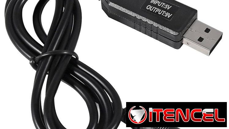 Cables de 9v y 12v para utilizar Nauta Hogar en apagón solo con un Power Bank